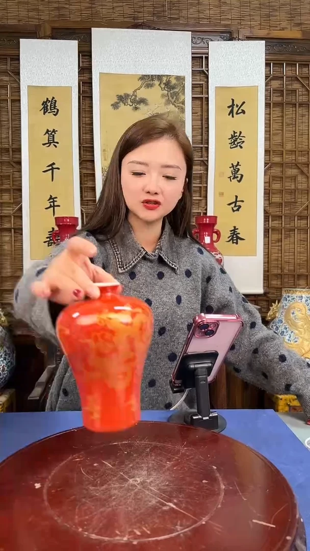 瓶瓷【童】景德镇陶瓷梅瓶6