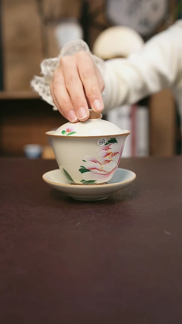 【闪购商品】景德镇陶瓷杯碗柴烧多人