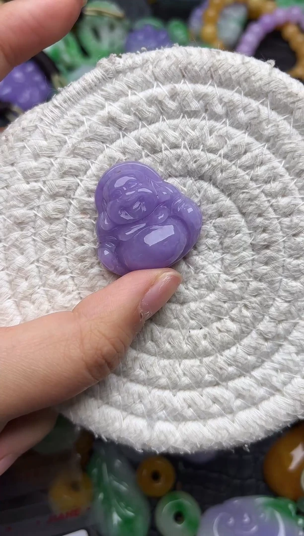 颈饰未镶嵌翡翠缅甸翡翠吊坠