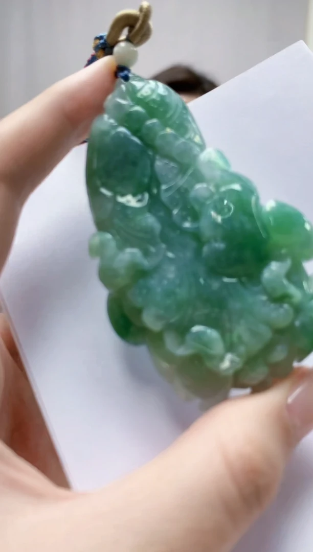 未镶嵌定制翡翠4829jw-毛货挂件88