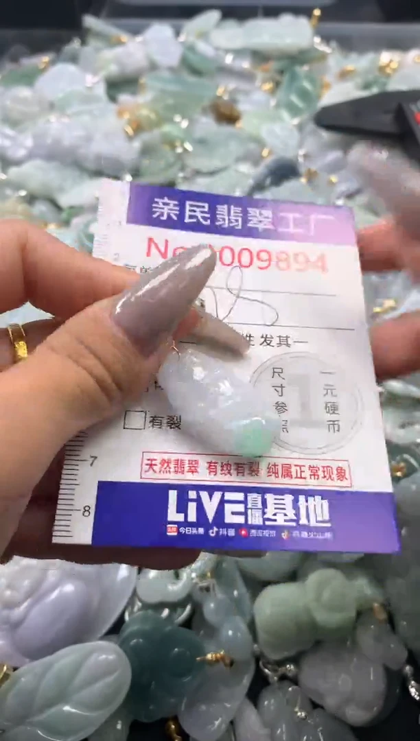 颈饰未镶嵌翡翠9894