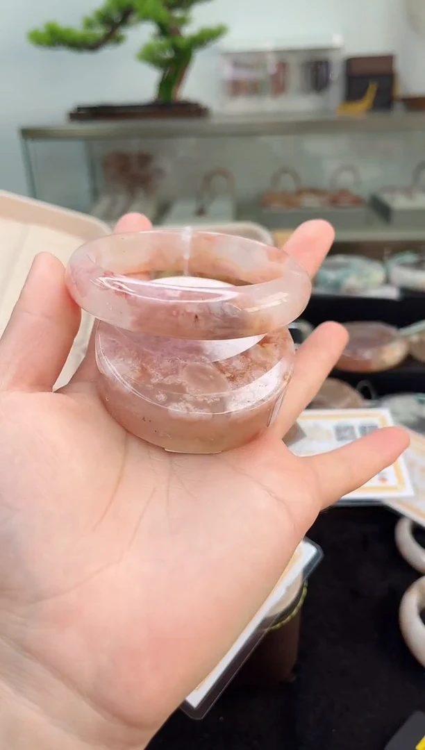 未镶嵌手镯石英质玉60圈口（赠品镯心）36751759