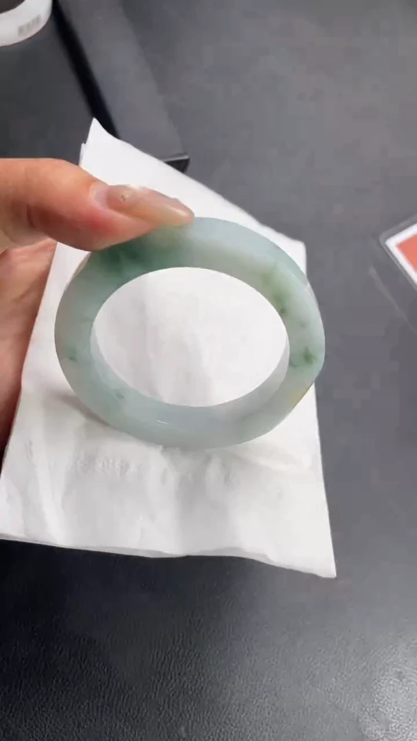 未镶嵌手镯定制翡翠瑞**尼SZYJZQ03DZS