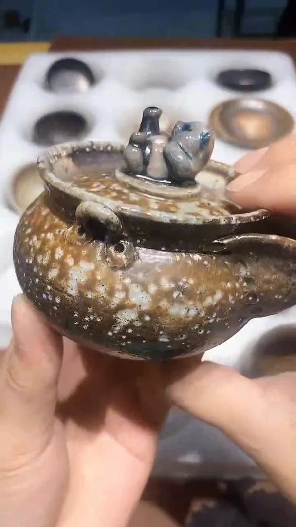 奢瓷/瑞寅柴烧茶器（宝瓶）690