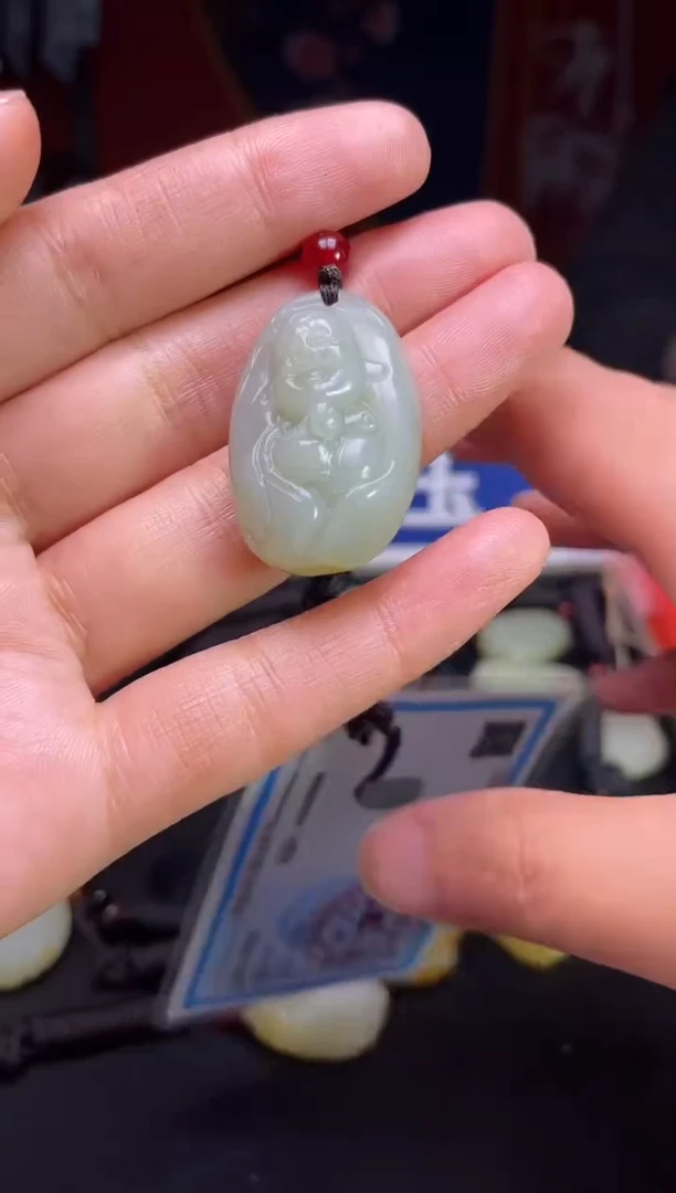 颈饰未镶嵌和田玉23