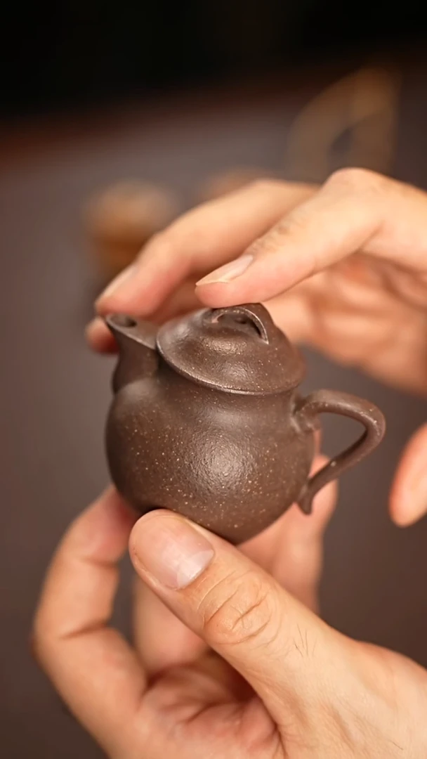 茶壶紫砂小圆帽紫砂壶