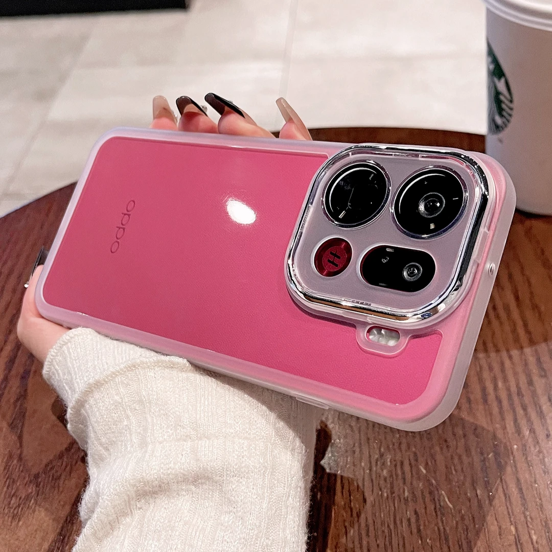 适用oppofindx9pro手机壳新款FindX9带镜头膜半透硅胶防摔保护套