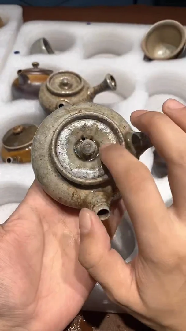 用****.奢瓷/瑞寅柴烧茶器（壶）008