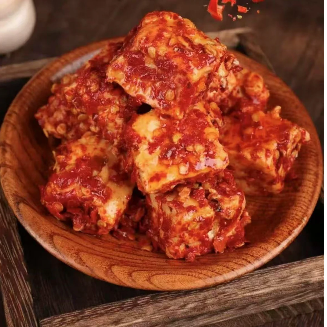 （到货开盖即食）湖南特产下饭菜麻辣五香香辣豆腐乳