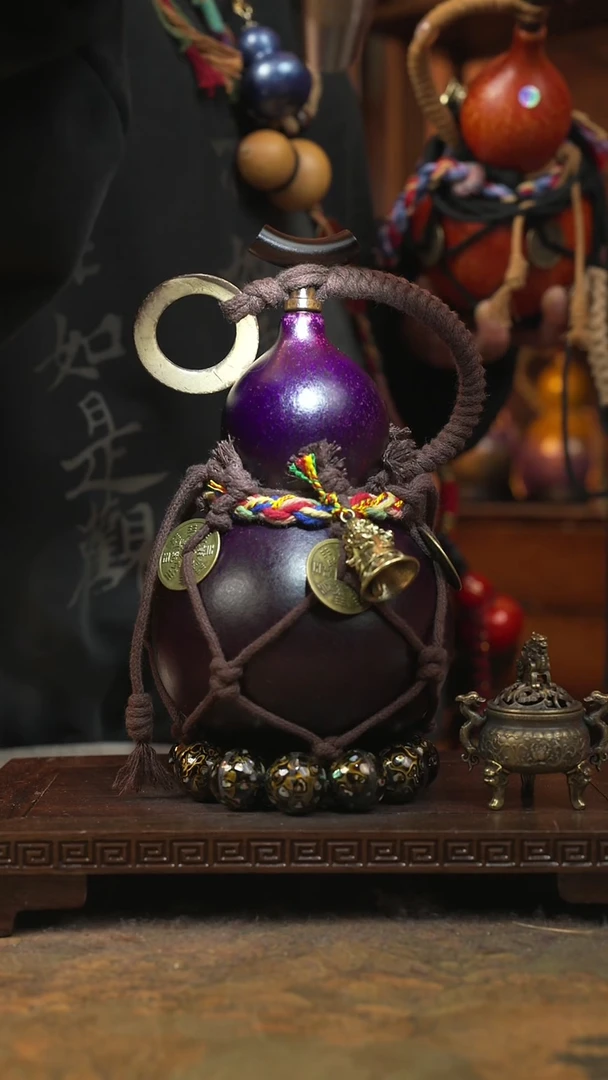 104大漆一物一拍记葫堂出品【不带手串】