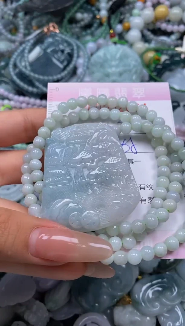 颈饰未镶嵌翡翠闪购0052664