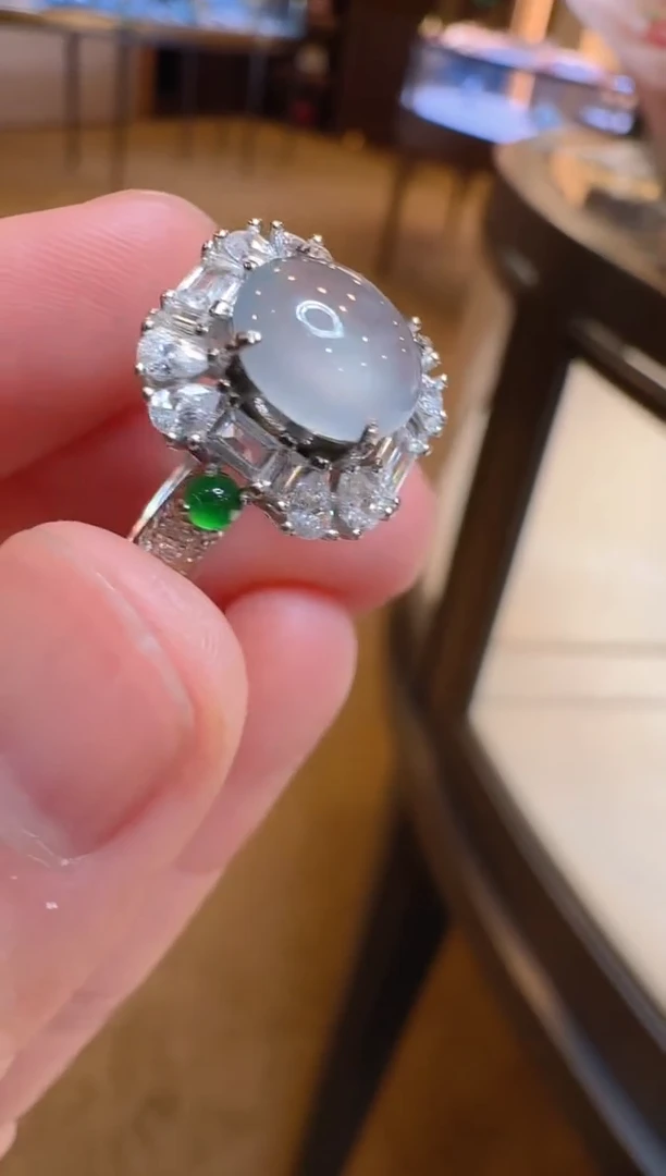【闪购商品】翡翠戒指银S925镶嵌多样性团购发一件
