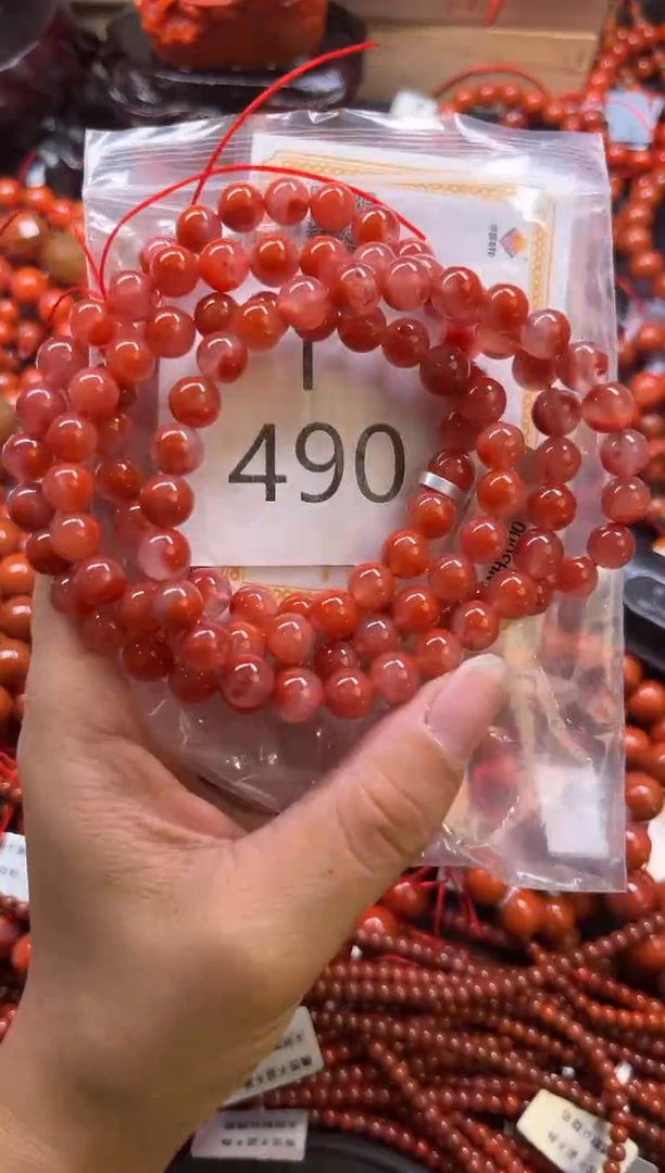 未镶嵌南红玛瑙珠宝奇石I490-7
