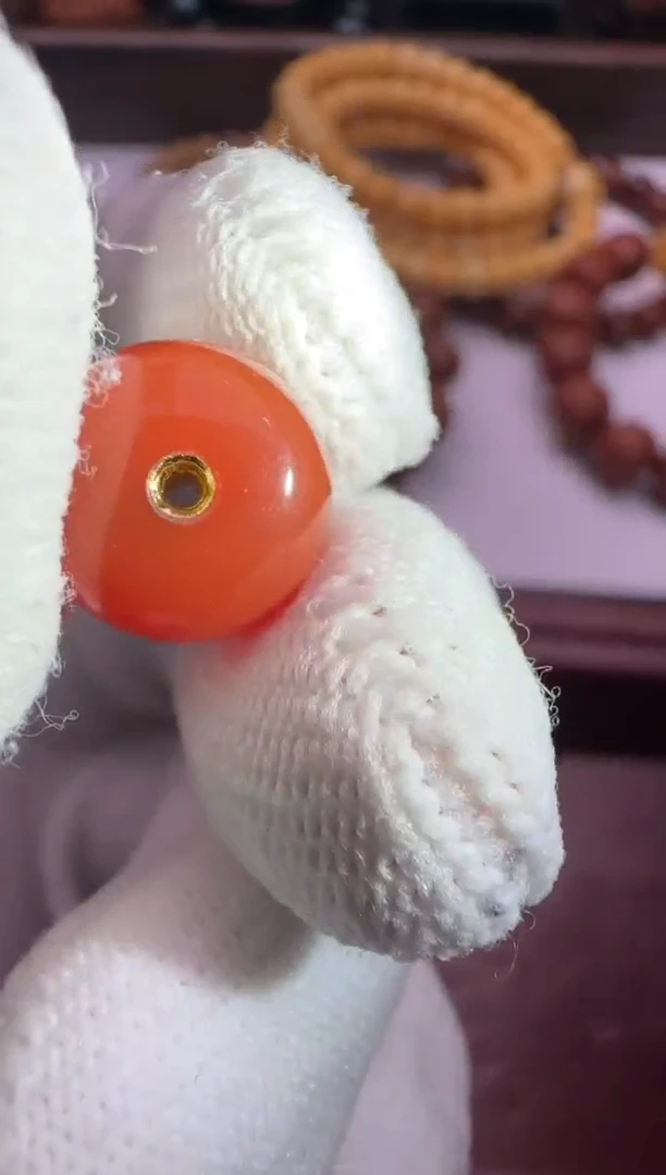 足金镶嵌配饰南红玛瑙南红玛瑙 配饰