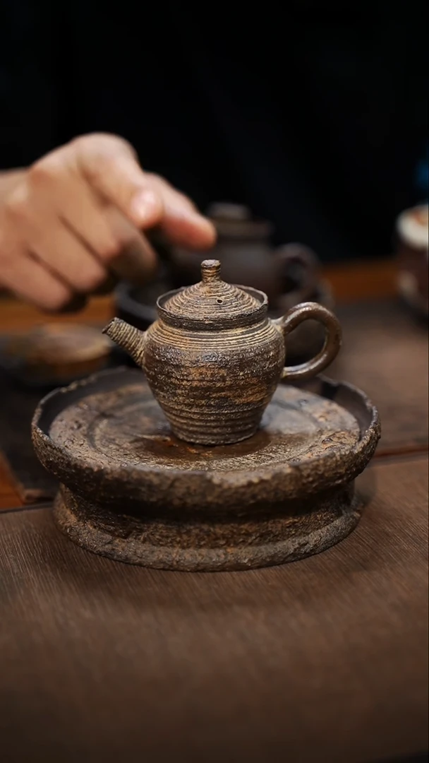 全手工制作  南蛮后手壶