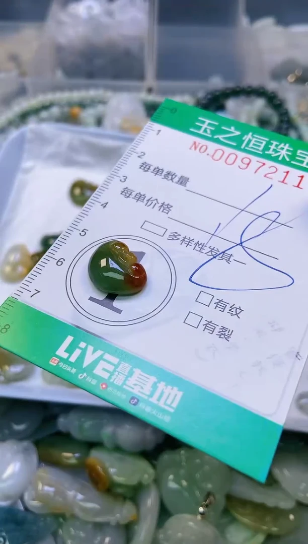 翡翠未镶嵌颈饰闪购0097211