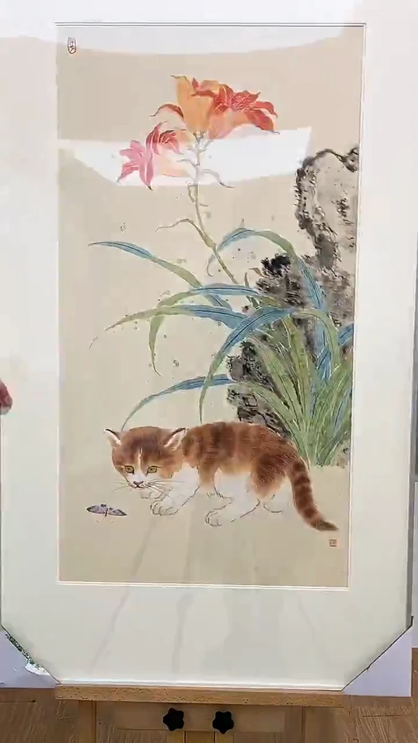 国画邹训精-3平尺-国画作品-yz