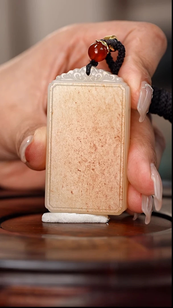 未镶嵌和田玉挂件小*吉和田玉