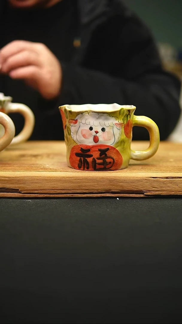 @@陶园瓷舍@@纯手工手绘@高温釉下彩