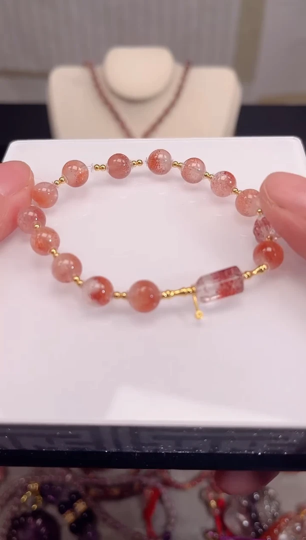 颈饰18K金镶嵌水晶【百晶灵儿】定制款