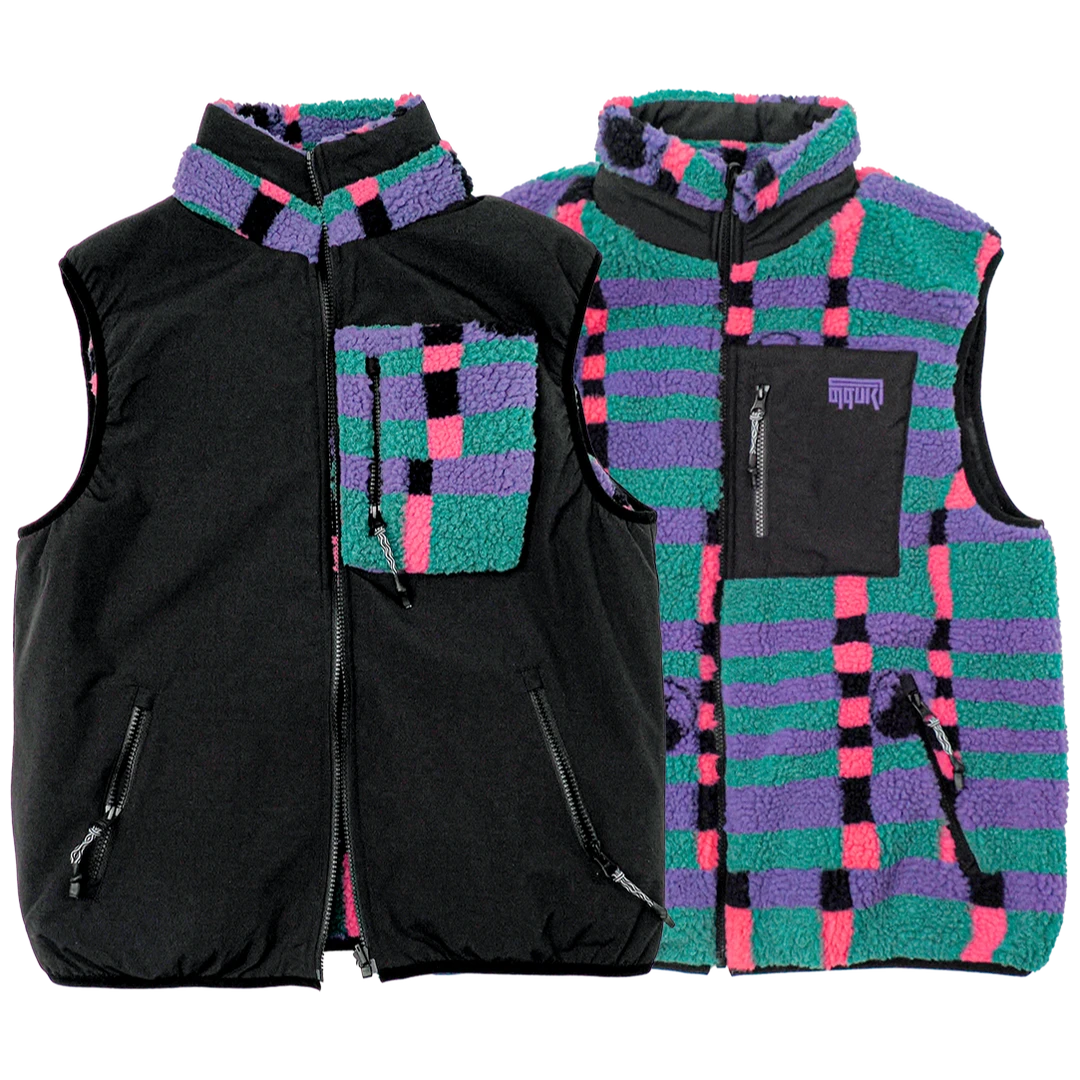 圣山服饰 原创设计2024秋冬日喀则系列双面马甲外套