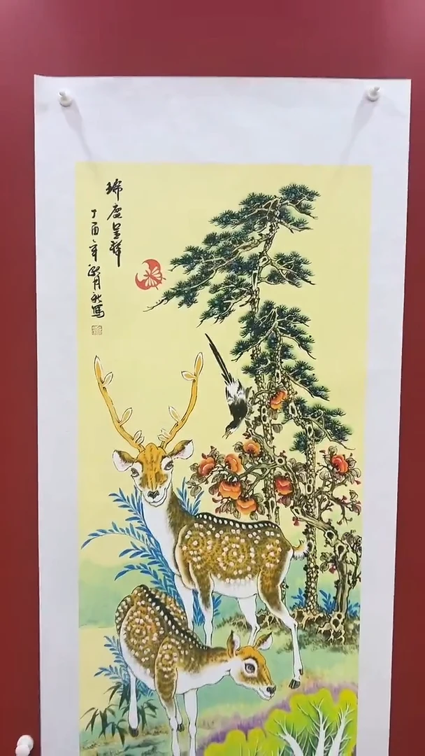 国画王月新国画作品