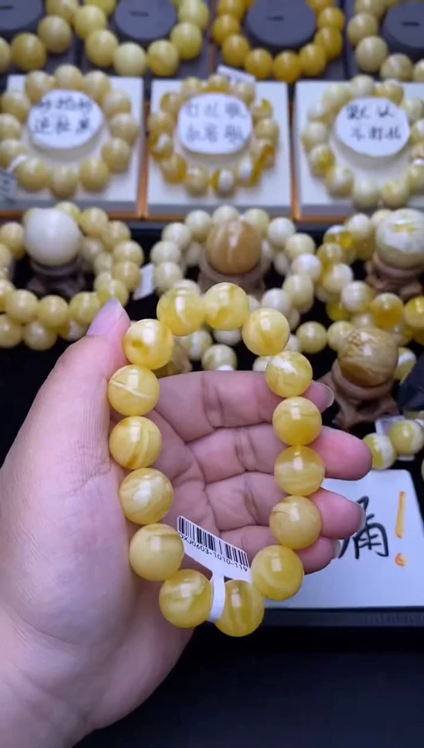 裸石琥珀未镶嵌大小姐珠宝严选61