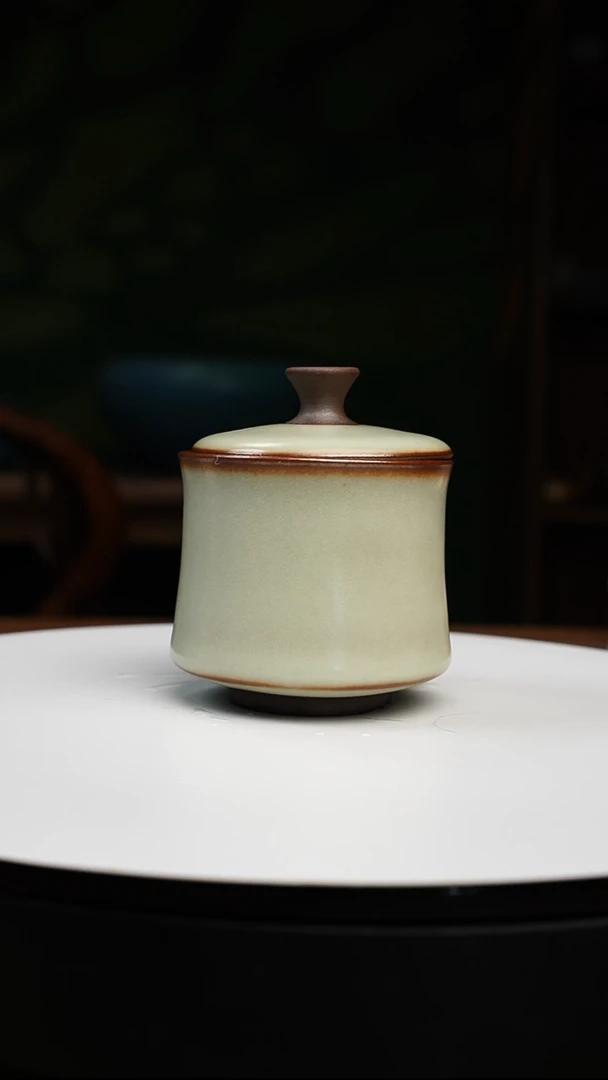 吴远中未名窑盖杯