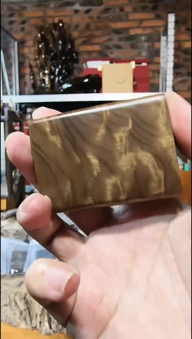 金丝楠无事牌手把件