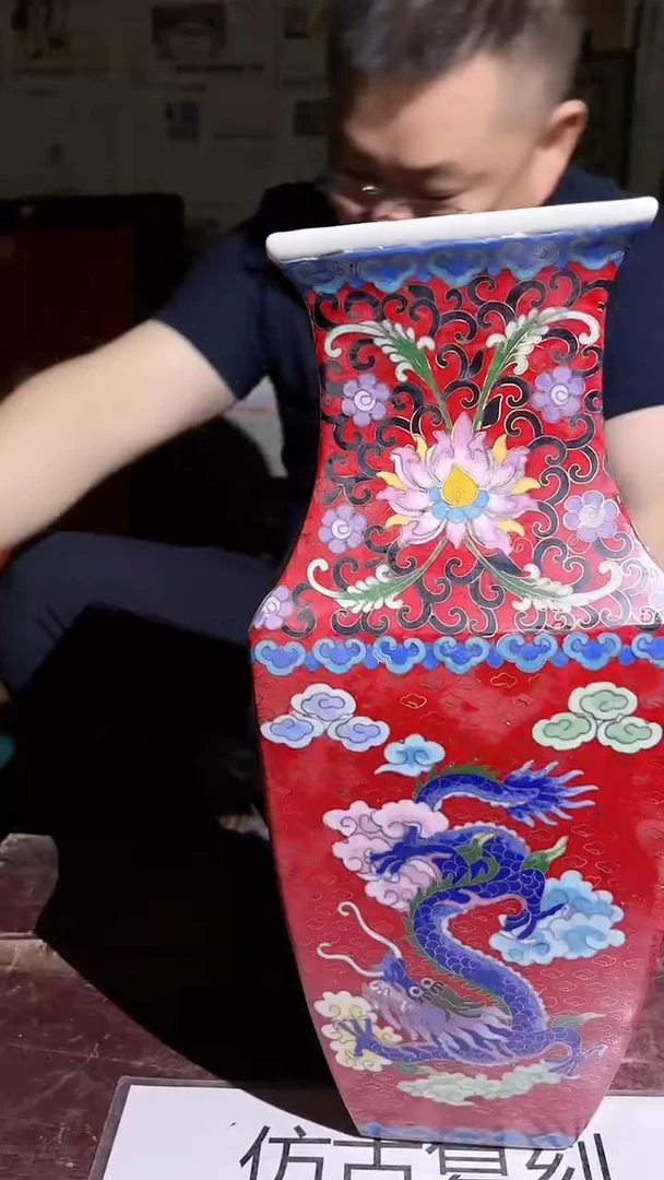 摆件景德镇陶瓷流水342
