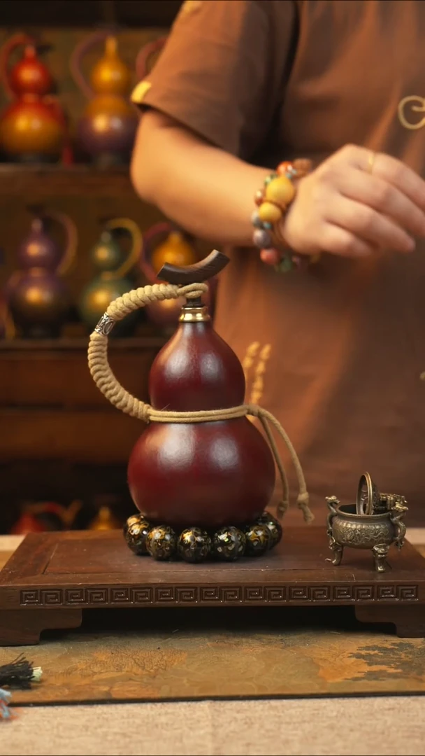 142大漆一物一拍记葫堂出品【不带手串】