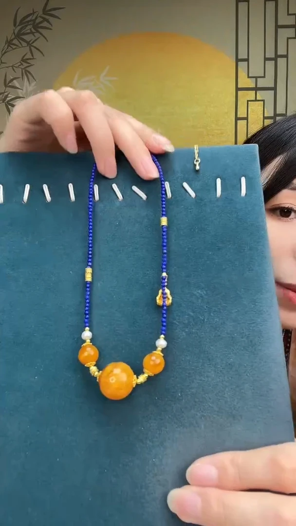 裸石琥珀未镶嵌天然蜜蜡A1247