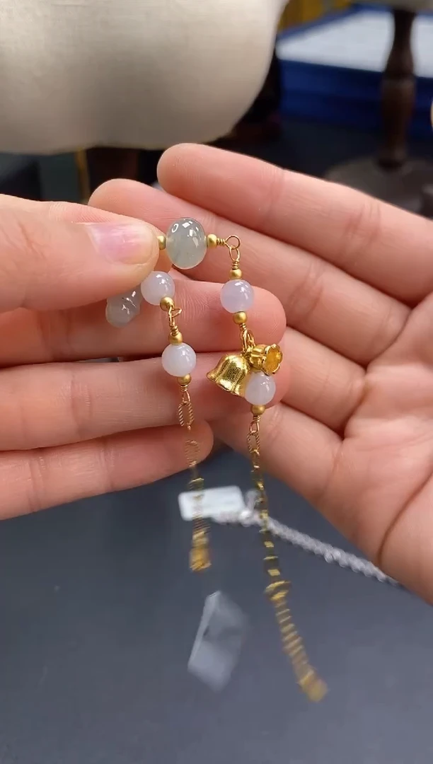 颈饰银S925镶嵌翡翠12913