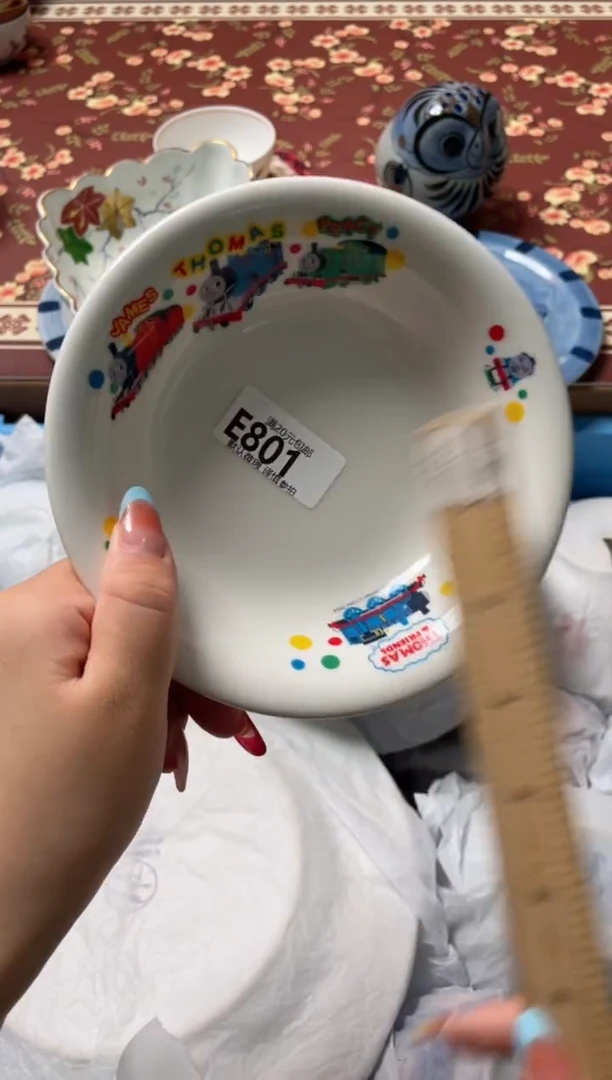 瓷片幸**甜瓷器瓷器E801