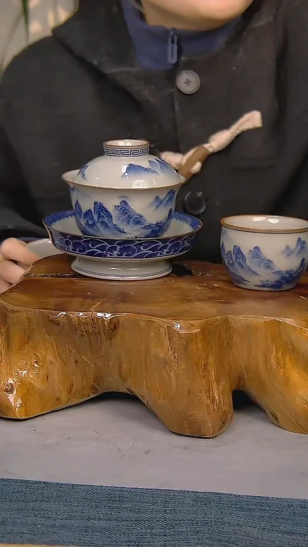 【闪购商品】2件套陶瓷茶具家用简装系列