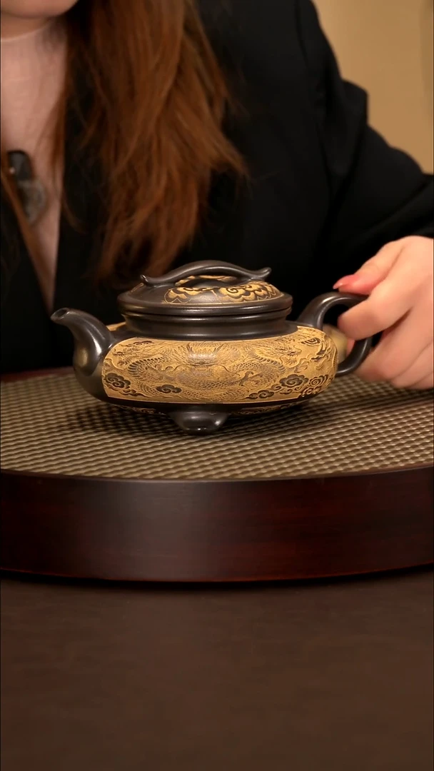 茶壶紫砂紫砂作品1229紫砂壶288高艳