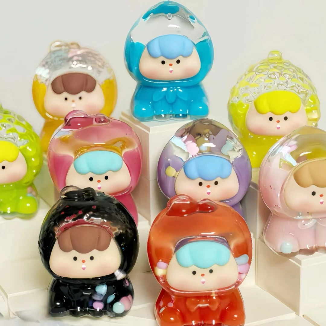 【福禄水果崽崽混款】大件入油流沙车载家居摆件许愿＋对对碰＋三连