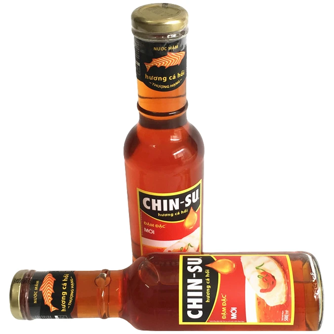 鱼露玻璃瓶蘸料汁chin越南500ml*4瓶namngu调味品 金 su汁苏海鲜