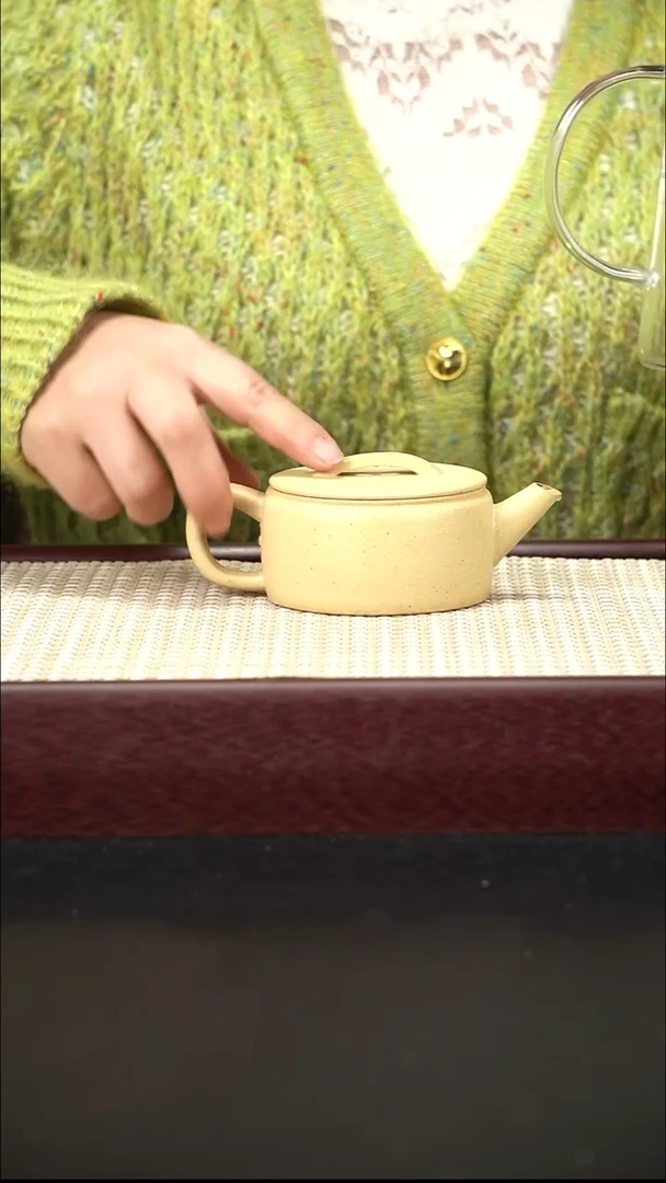 茶壶紫砂本山绿  汉瓦