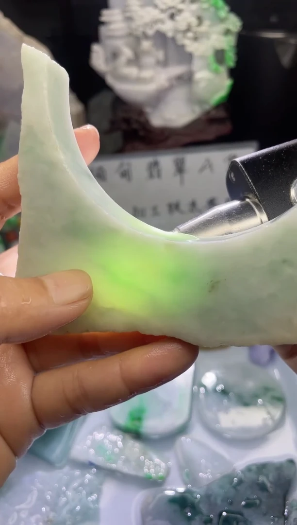 未镶嵌挂件翡翠天然缅甸翡翠A货