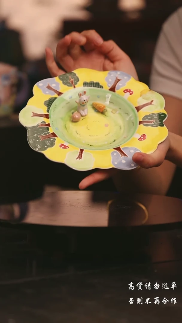 陶瓷景德镇可爱设计师款陶瓷