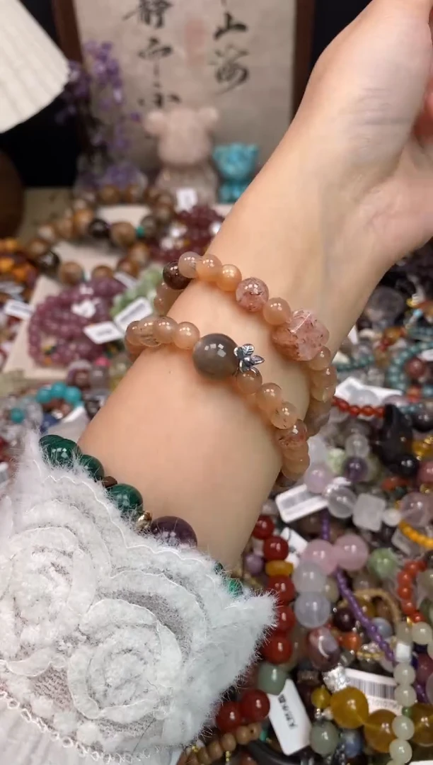 未镶嵌手链月光石520