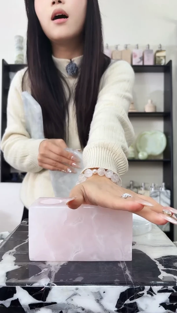 石材小*果粉玉089