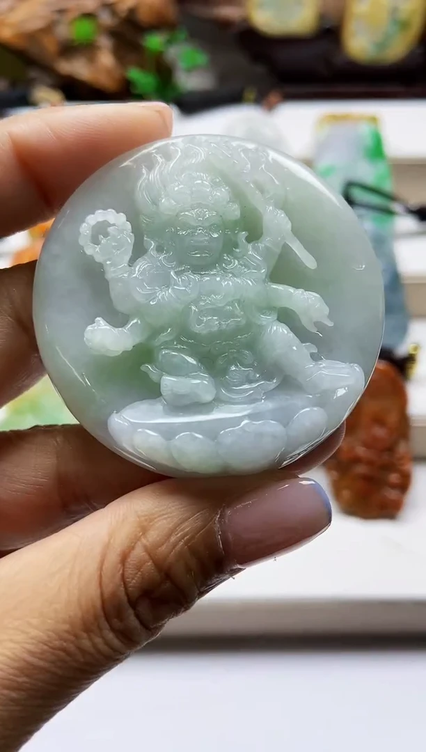 颈饰未镶嵌翡翠翡翠A货