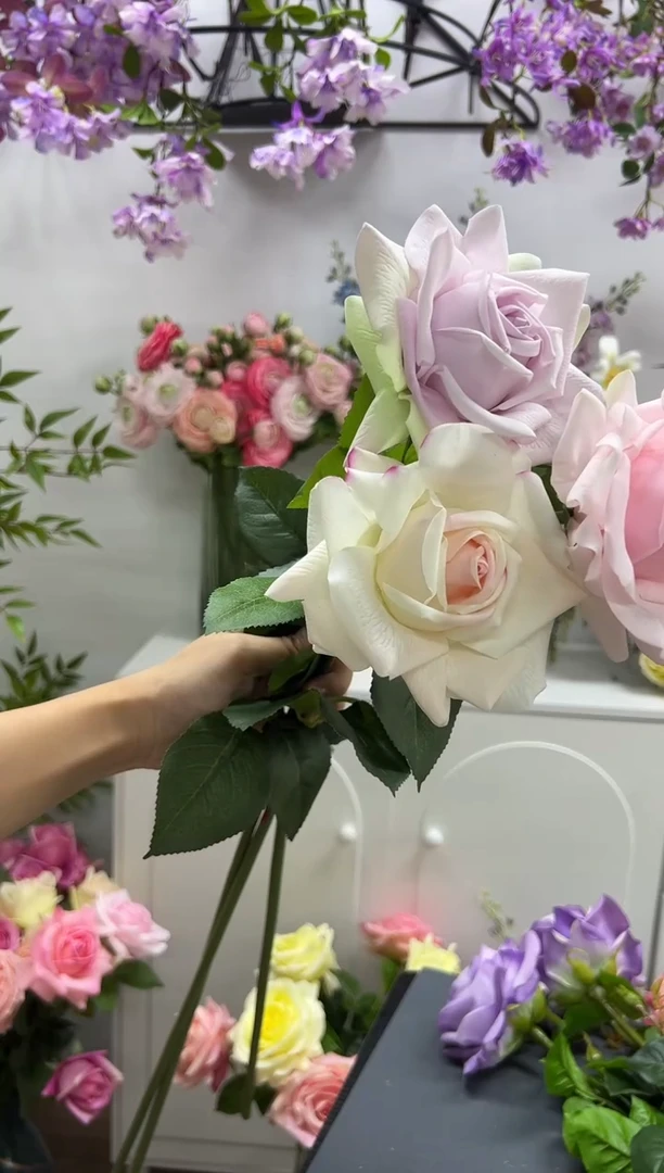 3枝混色手感保湿水晶
