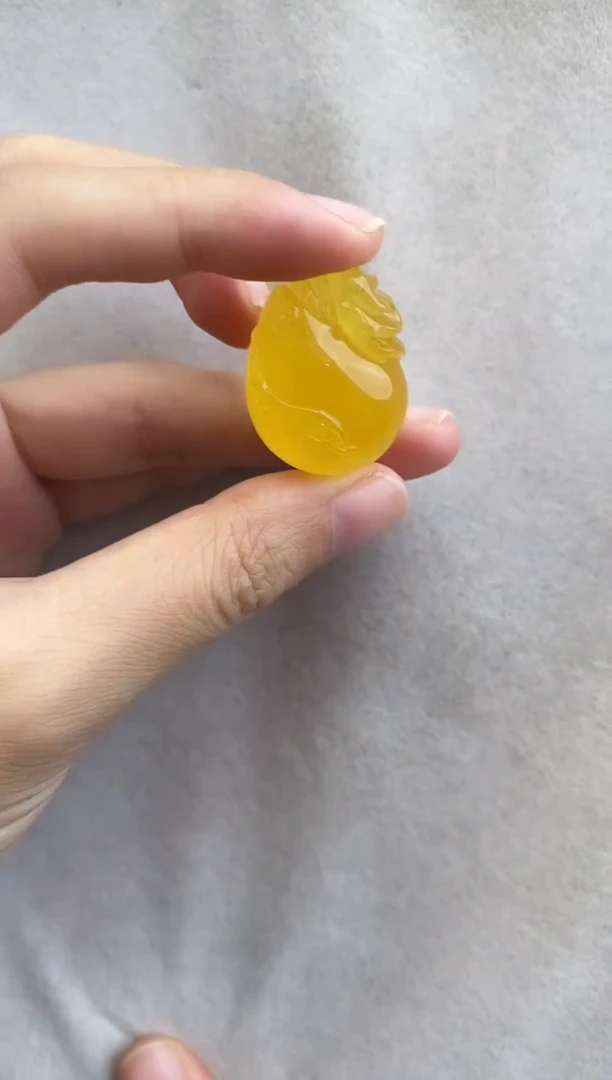 裸石琥珀未镶嵌10928099-吊坠