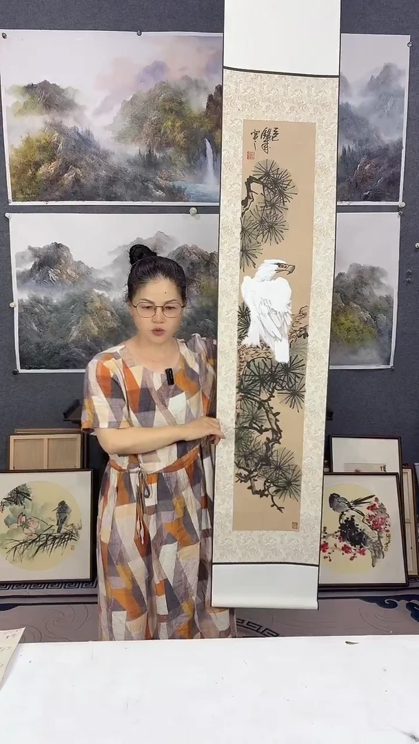 国画175*32吴铁成作品