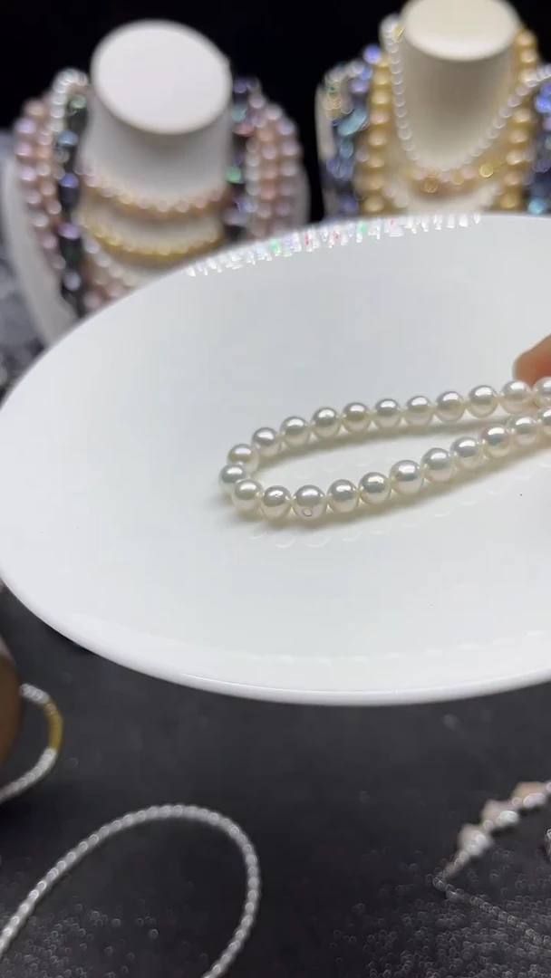 未镶嵌淡水珍珠耳饰手链