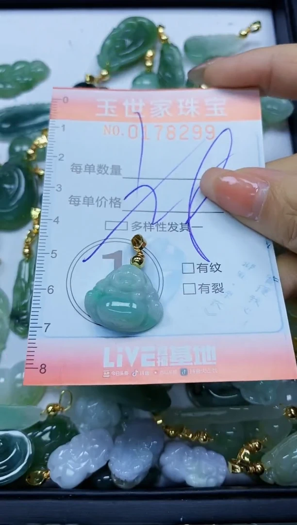 【闪购商品】翡翠颈饰未镶嵌闪购0178299多样性发其一