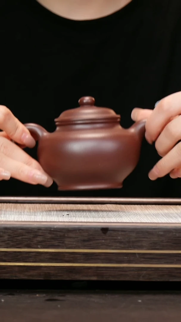 茶壶紫砂三号井底槽清 掇只壶  周老师